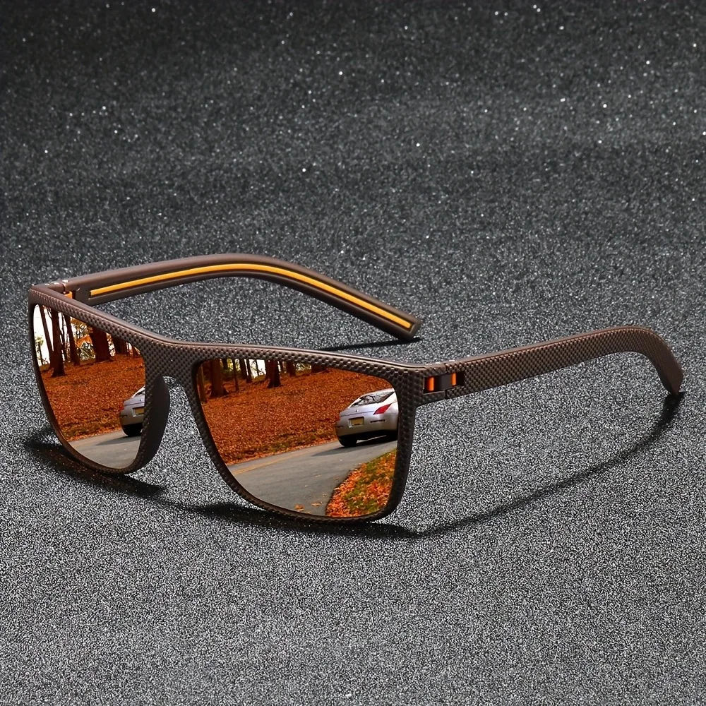 Sunglasses Uv400 - Modne, sportowe, w stylu vintage, kwadratowe