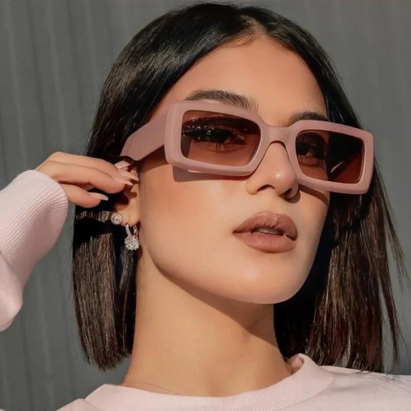 Nowe, małe, prostokątne okular – Designer Sunglasses recenzja i cena