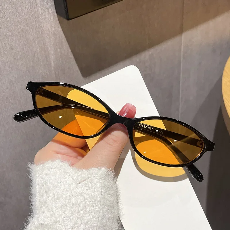 Nowe, retro, małe, owalne okul – Designer Sunglasses recenzja i cena