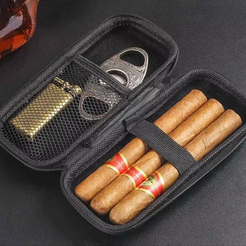 Przenośny futerał na 6 cygar,  – Premium Cigar Case recenzja i cena