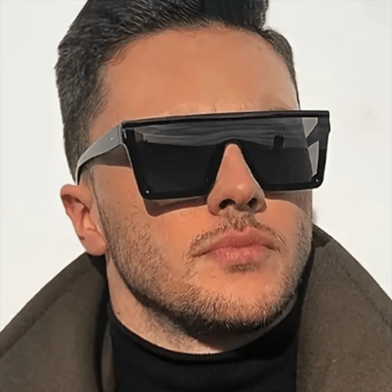 Modne, duże, kwadratowe okular – Sunglasses Uv400 recenzja i cena