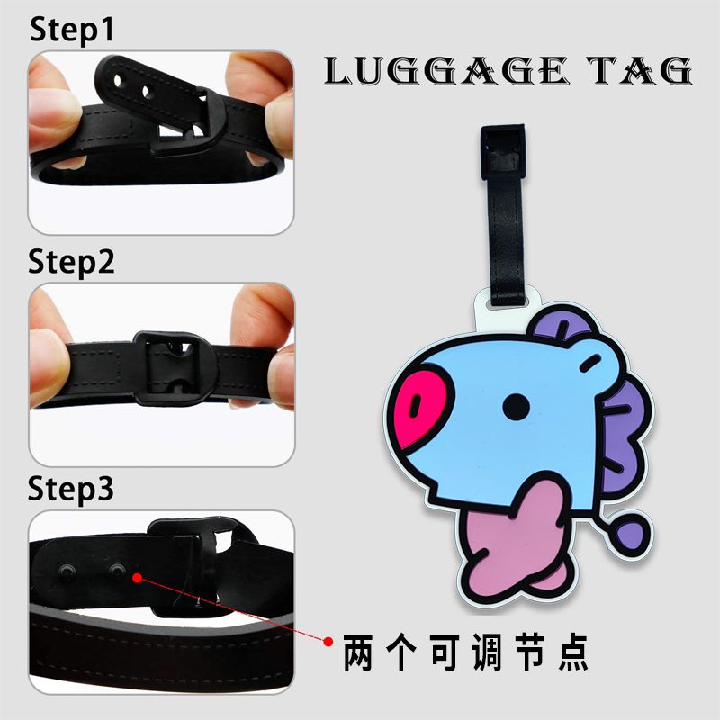 BT21 – uroczy breloczek w styl – Travel Luggage Set recenzja i cena