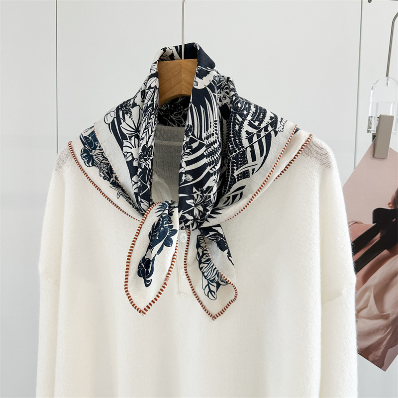 Zimowy miękki szalik, dwustron – Cashmere Scarf recenzja i cena
