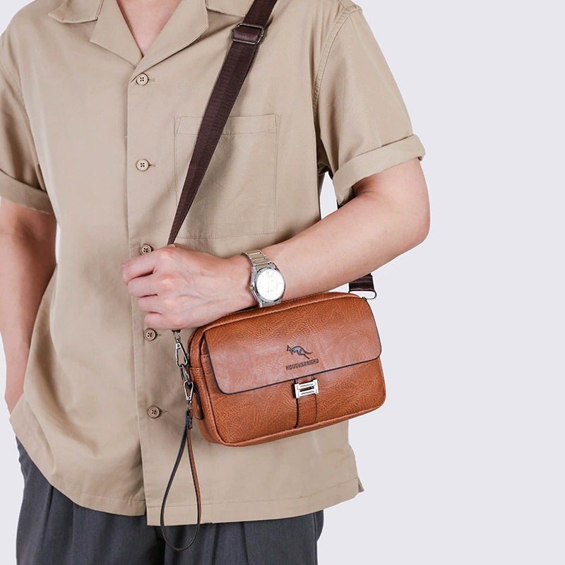 Portfel męski z ekoskóry, mini – Leather Wallet Men recenzja i cena