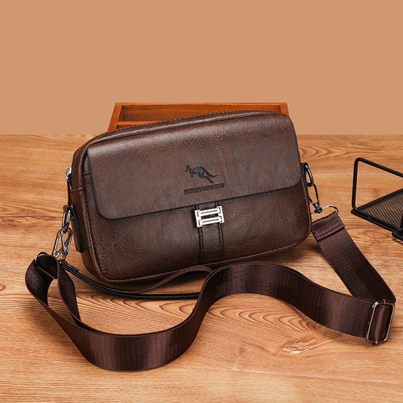 Portfel męski z ekoskóry, mini – Leather Wallet Men recenzja i cena