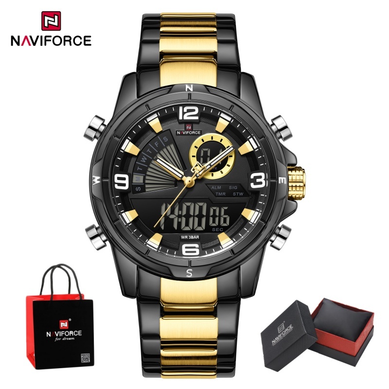 Zegarek męski NAVIFORCE z podw – Luxury Watch Men recenzja i cena
