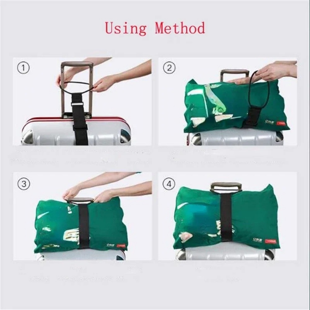 Regulowany elastyczny pasek do – Travel Luggage Set recenzja i cena
